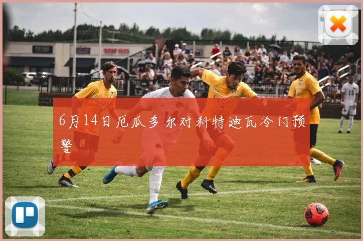 6月14日厄瓜多尔对科特迪瓦冷门预警