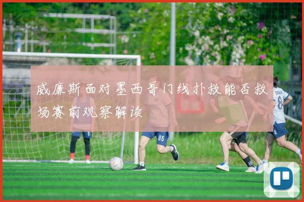 威廉斯面对墨西哥门线扑救能否救场赛前观察解读
